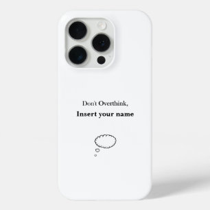 Anpassbare Gestaltung nicht überdenken Case-Mate iPhone Hülle