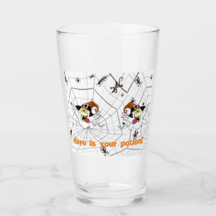 Anpassbare ghoful-Web Halloween-Spinne Glas