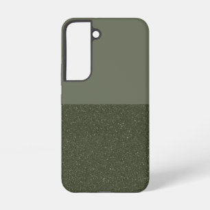 Anpassbare grüne Duo-Tone Galaxy S22 Hülle Samsung Galaxy Hülle