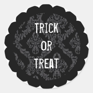 Anpassbare Halloween-Aufkleber Runder Aufkleber
