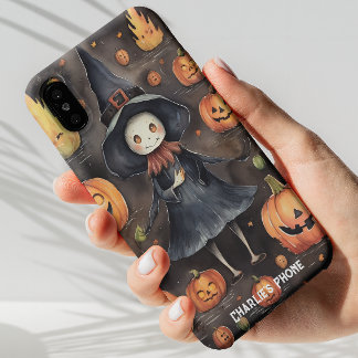 Anpassbare Halloween-Handyhülle Geschenk, Herbstsa Samsung Galaxy Hülle
