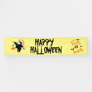 Anpassbare Halloween-Party Banner Vintag Spooky