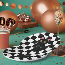 Anpassbare Halloween-Teller