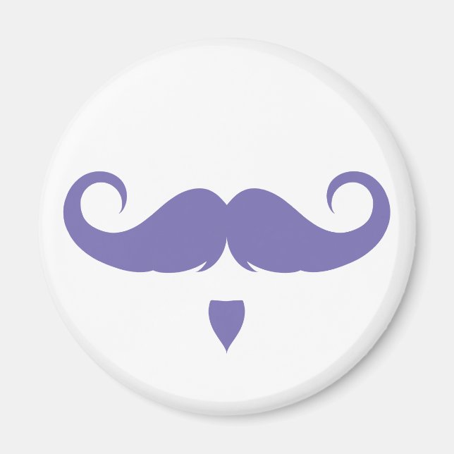 Anpassbare Handlebar-Mustache Magnet (Vorne)