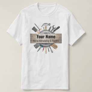 Anpassbare Handyman-Tools T-Shirt
