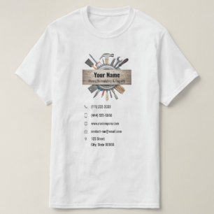 Anpassbare Handyman-Tools T-Shirt