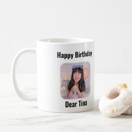 Anpassbare Happy Birthday Tasse