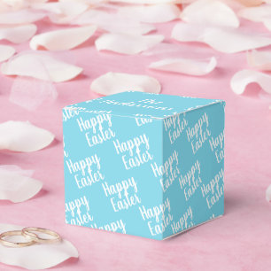 Anpassbare Happy Oaster Light Blue Geschenkschachtel