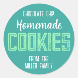 Anpassbare, hausgemachte Marke HM001_43rdv2 Runder Aufkleber