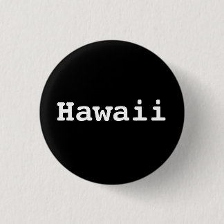 Anpassbare Hawaii-Typografie Button