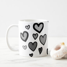 Anpassbare Herz-Kaffee-Tasse