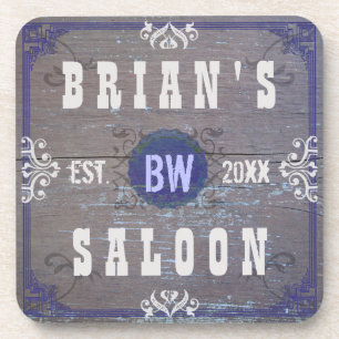 Anpassbare Home Bar Bier Saloon Untersetzer