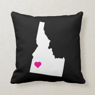 Anpassbare Idaho Staat Liebe Reversible Pillow Kissen
