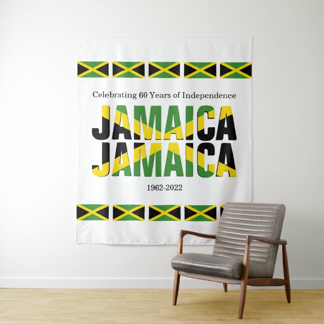 Anpassbare JAMAICA JAMAICA Wandteppich (Beispiel)