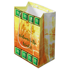 Anpassbare Jungfrau - Happy Birthday Baby Säugling Mittlere Geschenktüte