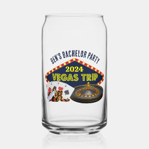 Anpassbare Junggesellenabschied Las Vegas Reise Ca Dosenglas