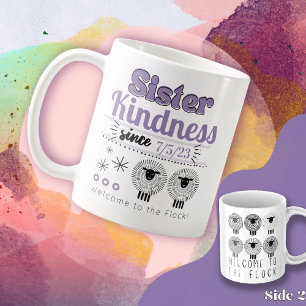 Anpassbare JW-Taufen-Geschenk für Schwester Kaffeetasse