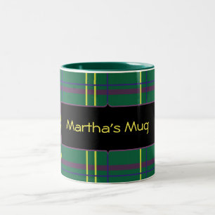 Anpassbare Karierte Tasse