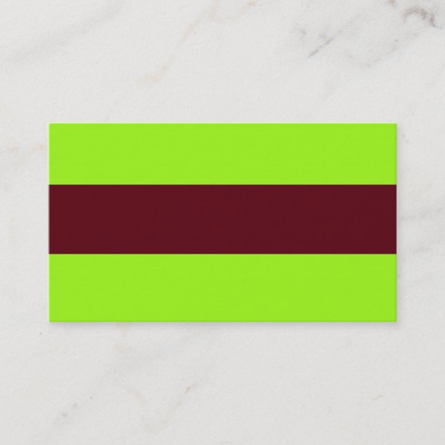 ANPASSBARE Karte und braune Visitenkarte (Vorderseite)