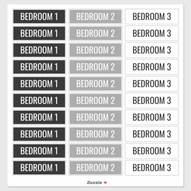 Anpassbare Kennzeichnungen für bewegliche Felder Aufkleber (Blatt)