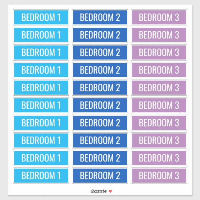 Anpassbare Kennzeichnungen für bewegliche Felder Aufkleber (Blatt)