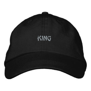 Anpassbare King-Druckschrift Text Elegant Geschenk Bestickte Baseballkappe