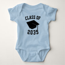 Anpassbare Klasse für 2035 Baby-Shirt