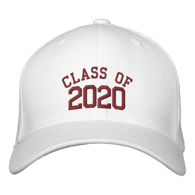 Anpassbare Klasse mit/ Name Bestickte Baseballkappe (Vorderseite)