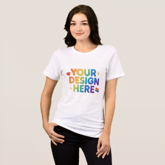 Anpassbare Kleidung | SIE HABEN HIER GESCHRIEBEN Tri-Blend Shirt