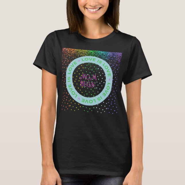 Anpassbare Liebe ist Liebe T-Shirt (Vorderseite)