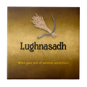 Anpassbare Lughnasadh Keramik Tile Fliese