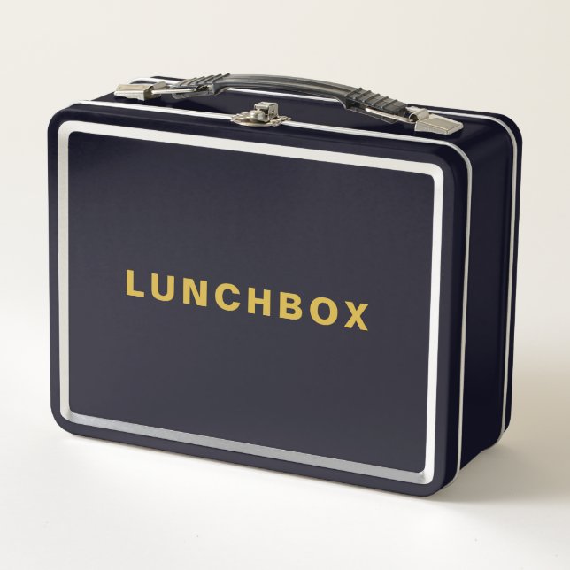Anpassbare Lunchbox für Schule oder Arbeit (Vorderseite)