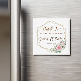 Anpassbare Magnet-Gastgeschenk Hochzeit für Gäste Magnet
