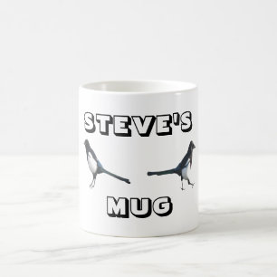 Anpassbare Magpie-Tasse Tasse