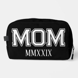 Anpassbare 'Mama' römische Ziffern Geschenk Waschbeutel