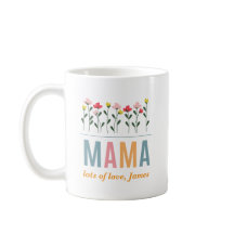 Anpassbare "MAMA"-Tasse | Personalisiertes Geschen