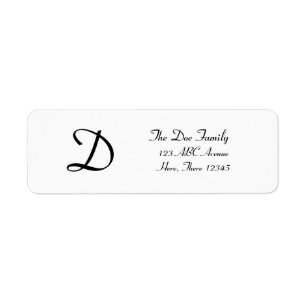 Anpassbare Monogramm