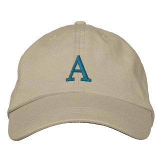 Anpassbare Monogramm-Initial-Cap Bestickte Baseballkappe