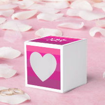 Anpassbare Monogramme und Jahr Favor Box