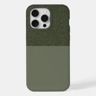 Anpassbare Moosgrüne Duo iPhone-Hülle iPhone 15 Pro Max Hülle