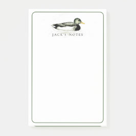 Anpassbare Nachhinweise für Wasserfarbenduck Post-it Klebezettel