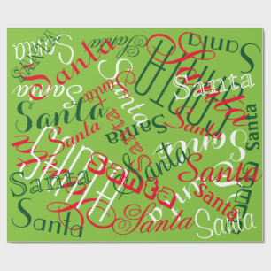 Anpassbare Namen Geschenkpapier