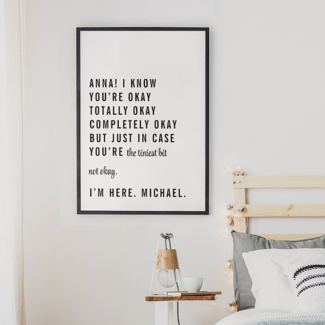 Anpassbare Namen - nur für den Fall, dass es Ihnen Poster (Von Creator hochgeladen)