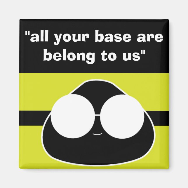 Anpassbare NERD Magnet! Magnet (Vorne)
