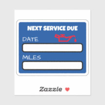 Anpassbare Niedliche Ölwechsel-Erinnerung Ölwechse