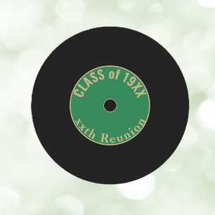 Anpassbare, Niedliche Wiedersehen-Untersetzer Runder Pappuntersetzer