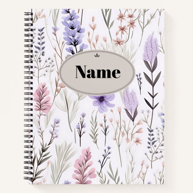 Anpassbare Notebooks Notizbuch (Vorderseite)