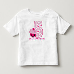 Anpassbare Nummer 5 T - Shirt
