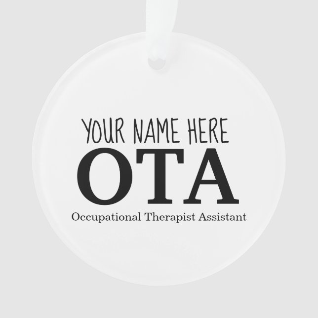 Anpassbare OTA-Ornamente Ornament (Vorderseite)