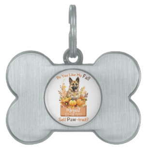 Anpassbare Paw-fect-Herbstdog Mozart Tiermarke